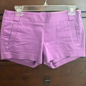 J. Crew purple shorts